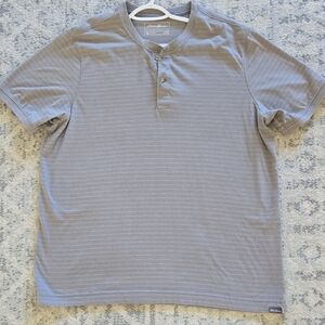 Eddie Bauer Men's Casual Gray Button Down Shirt